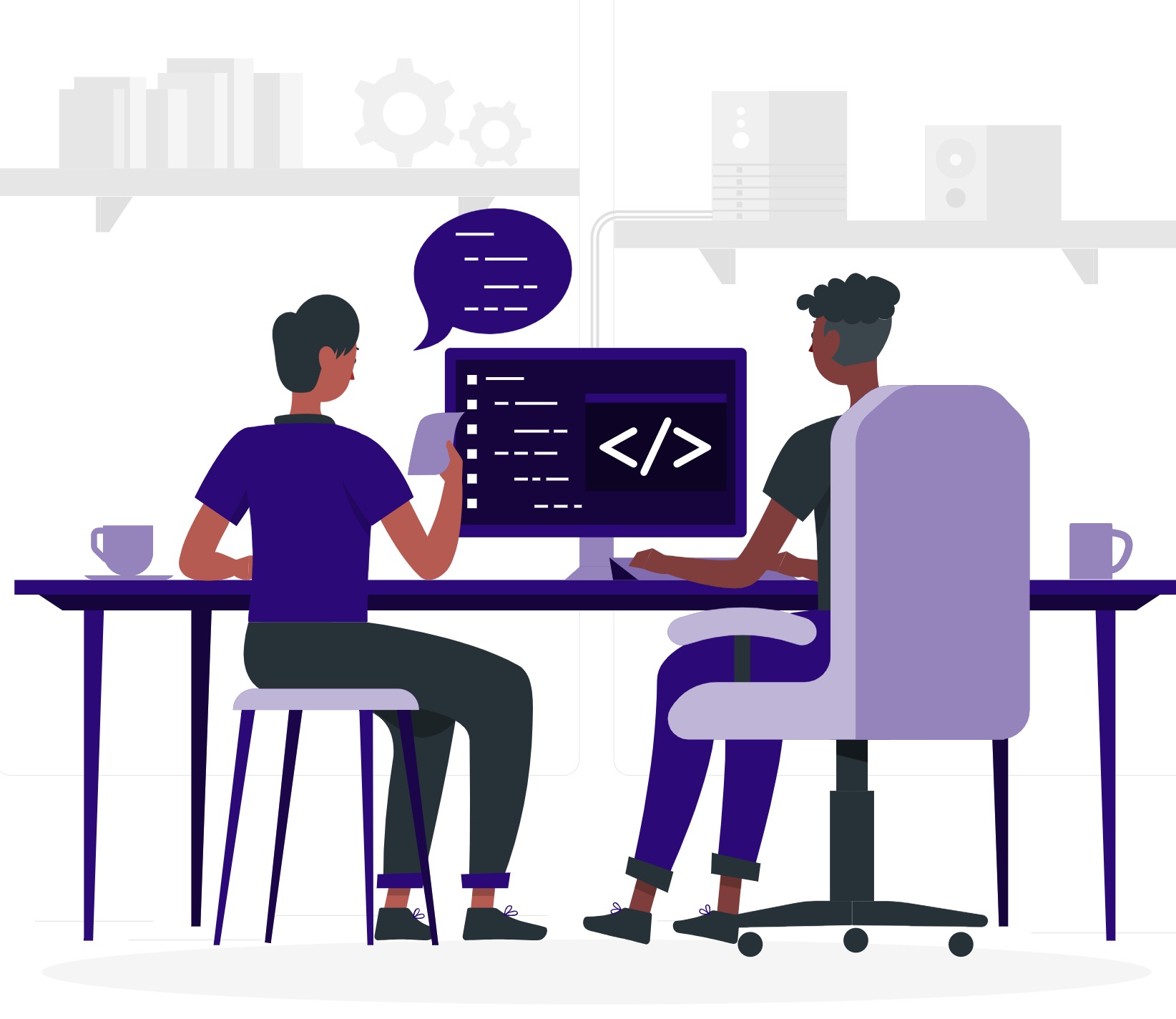 Website design and development services